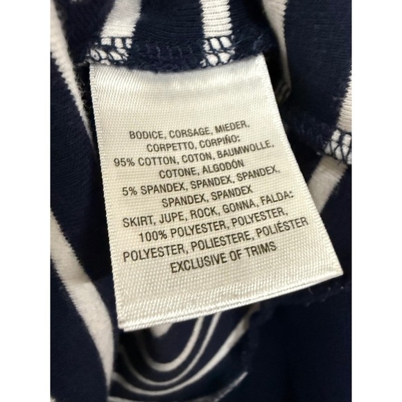 Anthropologie Postmark Striped Peplum Tank High-low design size large - Picture 5 of 5